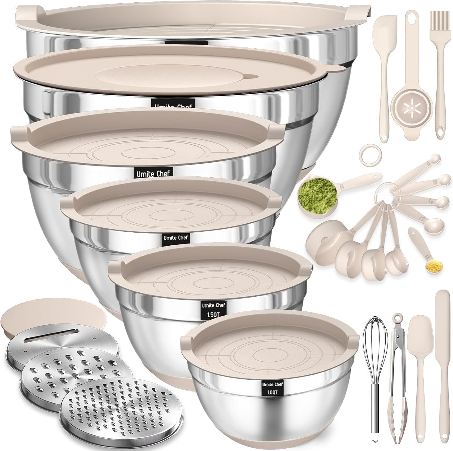 71XR3lo00cL._AC_SL1500_ Mixing Bowls with Airtight Lids Set